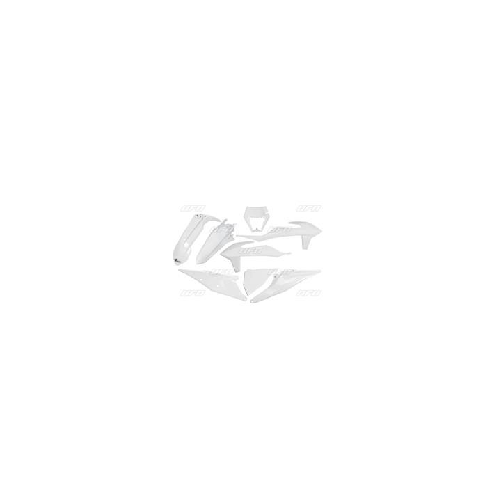 Kit plastiques UFO blanc KTM EXC/EXC-F | Oxmoto