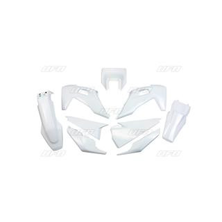 Kit plastiques UFO blanc Husqvarna FE/TE | Oxmoto