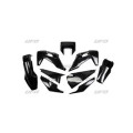 Kit plastiques UFO noir Husqvarna FE/TE | Oxmoto