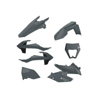 Kit plastique Polisport Enduro gris nardo KTM EXC/EXC-F