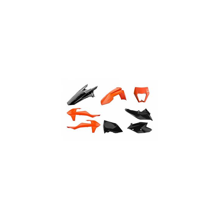 Kit plastiques Polisport KTM exc/exc-f 1086180004 | Oxmoto