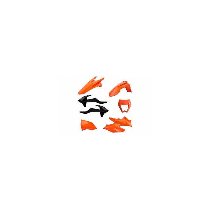 Kit plastiques Polisport KTM exc/exc-f 1086180001 | Oxmoto