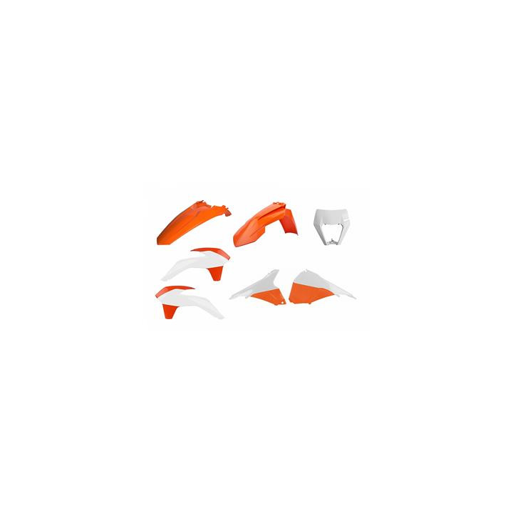 Kit plastique Polisport Enduro Restyle couleur origine KTM EXC/EXC-F