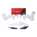 Kit plastique Racetech blanc/gris anthracite Husqvarna TE/FE