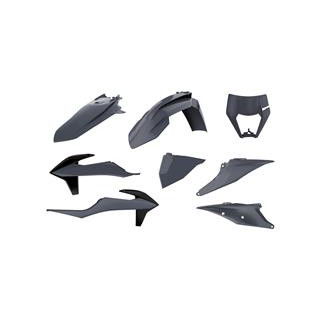 Kit plastique Polisport gris nardo KTM | Oxmoto