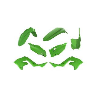 Kit plastiques Polisport Restylé vert Kawasaki KX125/250