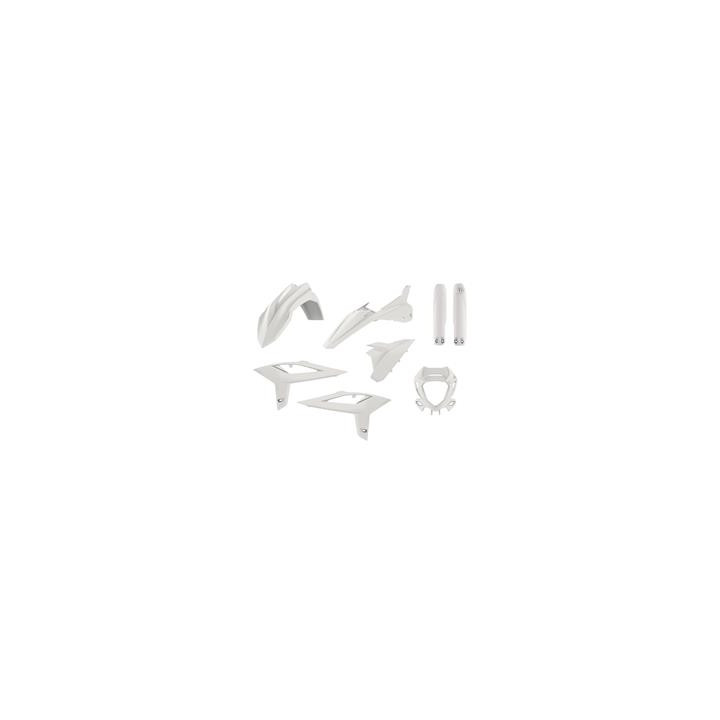 Kit plastique Polisport blanc | Oxmoto
