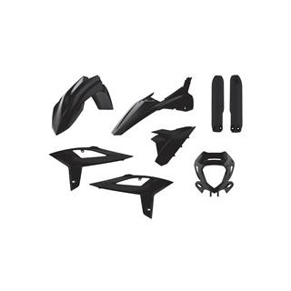 Kit plastique Polisport noir | Oxmoto