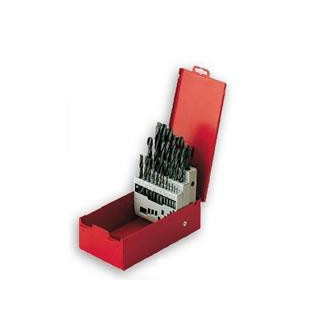 Boîte de 25 forets pts outillage hss 1 à 13mm | Oxmoto