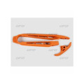 Kit patin de bras oscillant + patin de chaîne inférieur UFO orange KTM 1066249