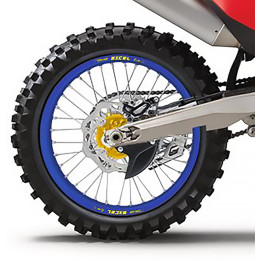 Roue arrière complète HAAN WHEELS Tubeless 18x4,25x36T 156522/5/2/T