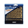 Boîte de 19 forets Draper hss titane 1 à 10mm | Oxmoto