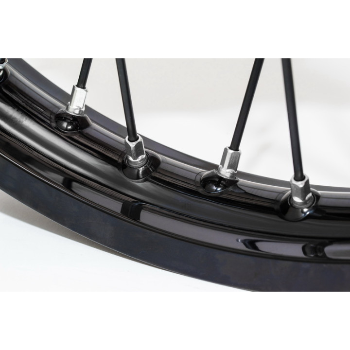 Jeu de têtes de rayons HAAN WHEELS - argent 16 002/1