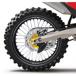 Roue arrière complète HAAN WHEELS - A60 19x1.85 | Oxmoto