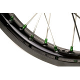 Jeu de têtes de rayons HAAN WHEELS - vert 16 001/7 | Oxmoto