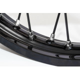 Jeu de têtes de rayons HAAN WHEELS - argent 16 001/1