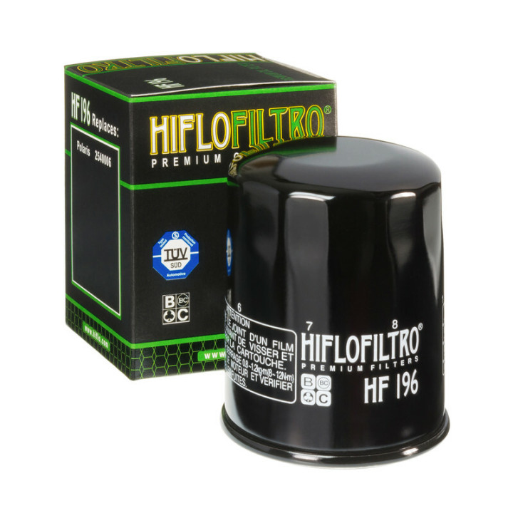 Filtre à huile Hiflofiltro - HF196 | Oxmoto