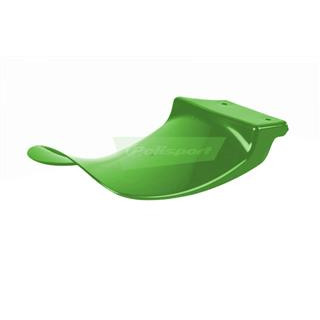 Bavette d'amortisseur Polisport vert Kawasaki kx250f/450f