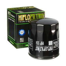 Filtre à huile Hiflofiltro - HF551 | Oxmoto