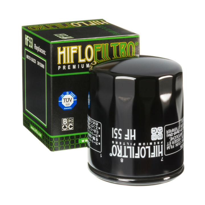 Filtre à huile Hiflofiltro - HF551 | Oxmoto