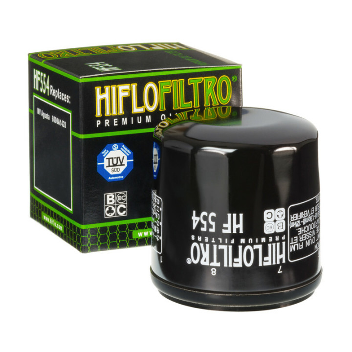 Filtre à huile Hiflofiltro - HF554 | Oxmoto
