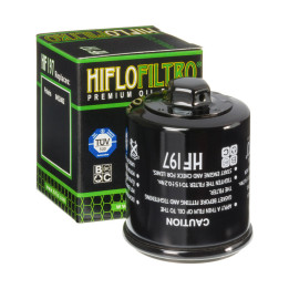 Filtre à huile Hiflofiltro - HF197 | Oxmoto