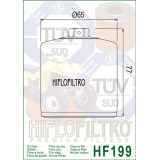 Filtre à huile Hiflofiltro - HF199 | Oxmoto