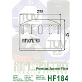 Filtre à huile Hiflofiltro - HF184 | Oxmoto