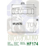 Filtre à huile Hiflofiltro Chrome - HF174C | Oxmoto