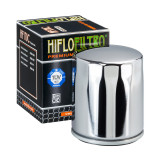 Filtre à huile Hiflofiltro Chrome - HF170C | Oxmoto