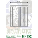 Filtre à huile Hiflofiltro - HF152 | Oxmoto
