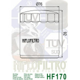 Filtre à huile Hiflofiltro Chrome - HF170C | Oxmoto