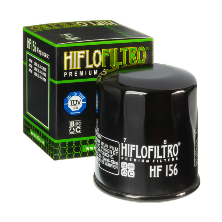 Filtre à huile Hiflofiltro - HF156 | Oxmoto