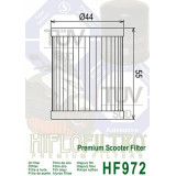Filtre à huile Hiflofiltro - HF972 | Oxmoto