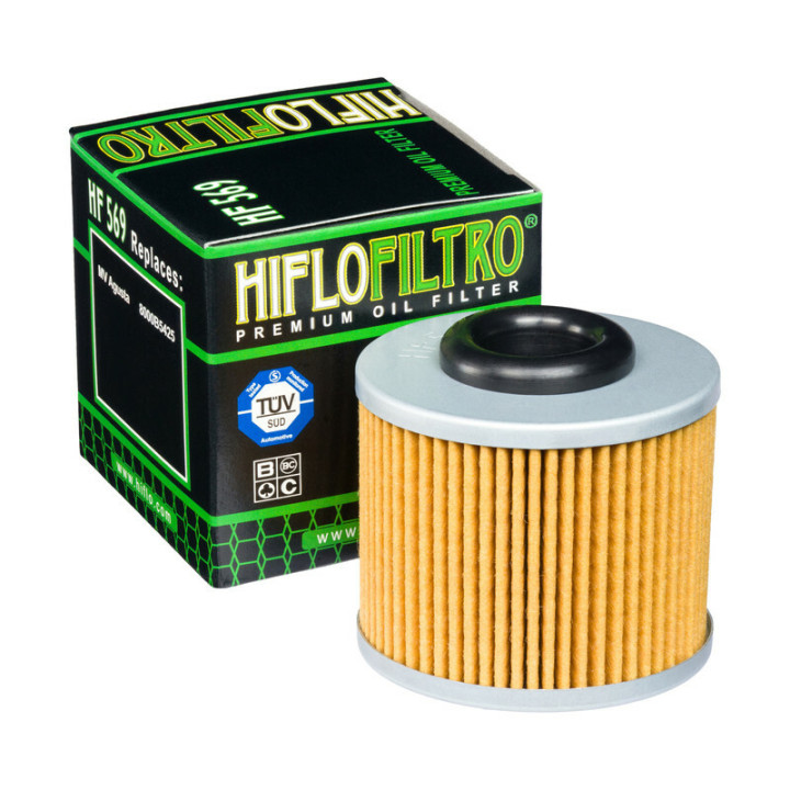Filtre à huile Hiflofiltro - HF569 | Oxmoto