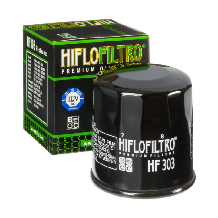 Filtre à huile Hiflofiltro - HF303 | Oxmoto