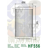 Filtre à huile Hiflofiltro - HF556 | Oxmoto