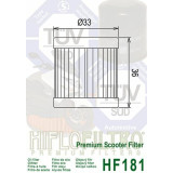 Filtre à huile Hiflofiltro - HF181 | Oxmoto