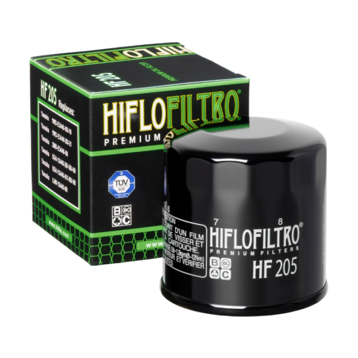 Filtre à huile Hiflofiltro - HF205 | Oxmoto