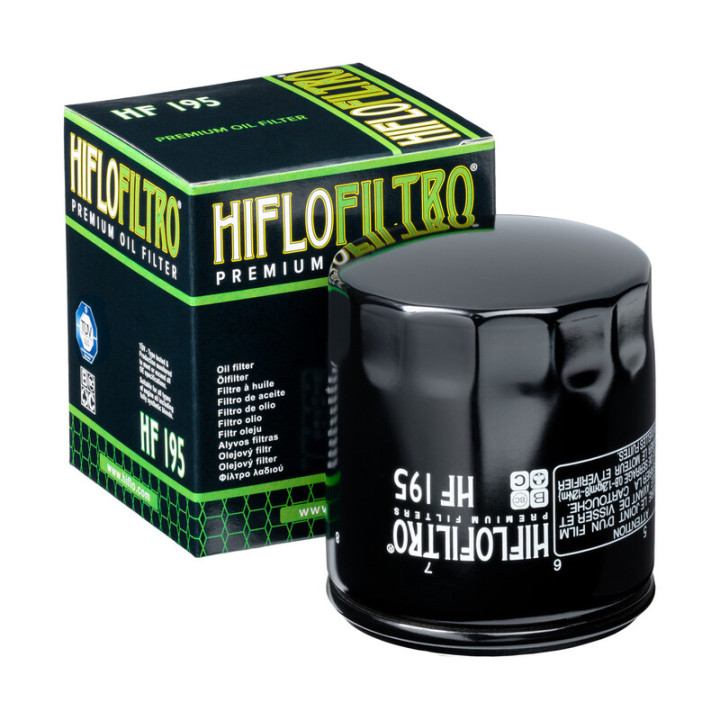 Filtre à huile Hiflofiltro - HF195 | Oxmoto