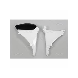 Caches boîte à air UFO blanc KTM 1087365003 | Oxmoto