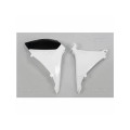 Caches boîte à air UFO blanc KTM 1087365003 | Oxmoto
