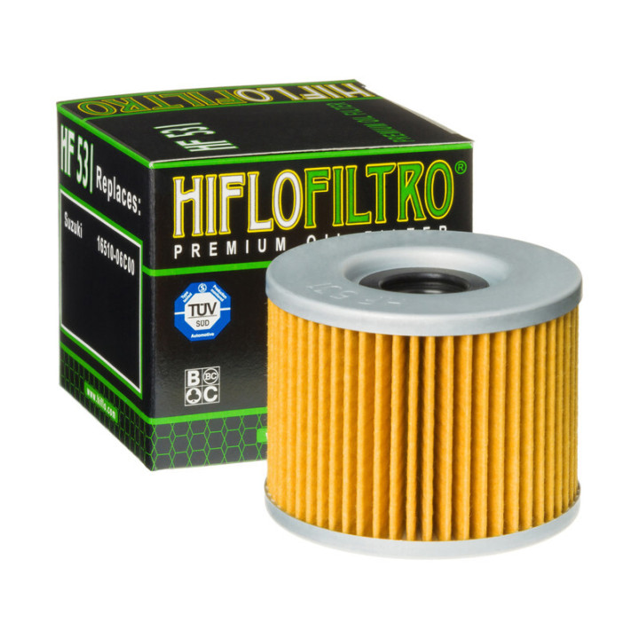 Filtre à huile Hiflofiltro - HF531 | Oxmoto