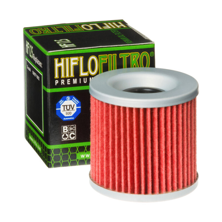 Filtre à huile Hiflofiltro - HF125 | Oxmoto