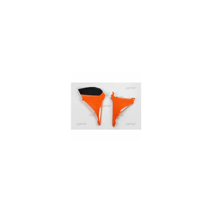 Caches boîte à air UFO orange KTM KT04026#127 | Oxmoto