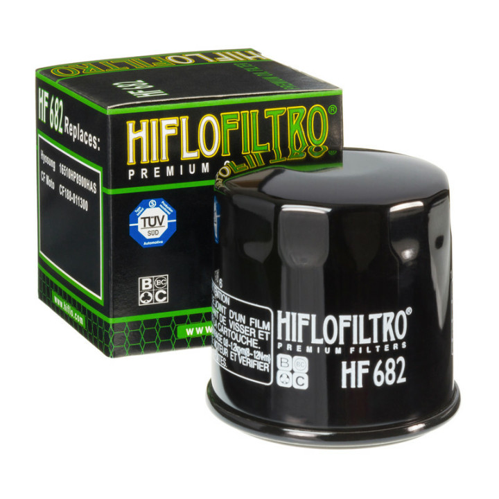 Filtre à huile Hiflofiltro - HF682 | Oxmoto