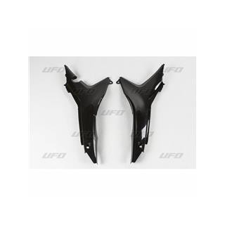 Caches boîte à air UFO noir Honda CRF450R/250R | Oxmoto