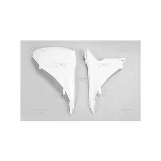 Caches boîte à air UFO blanc KTM 1087382004 | Oxmoto