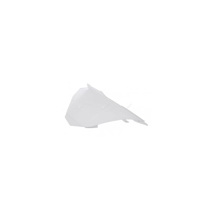 Cache boîte à air gauche Racetech blanc Husqvarna TC85