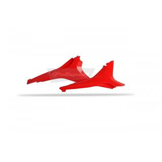 Caches boîte à air Polisport rouge Honda crf250r/crf450r